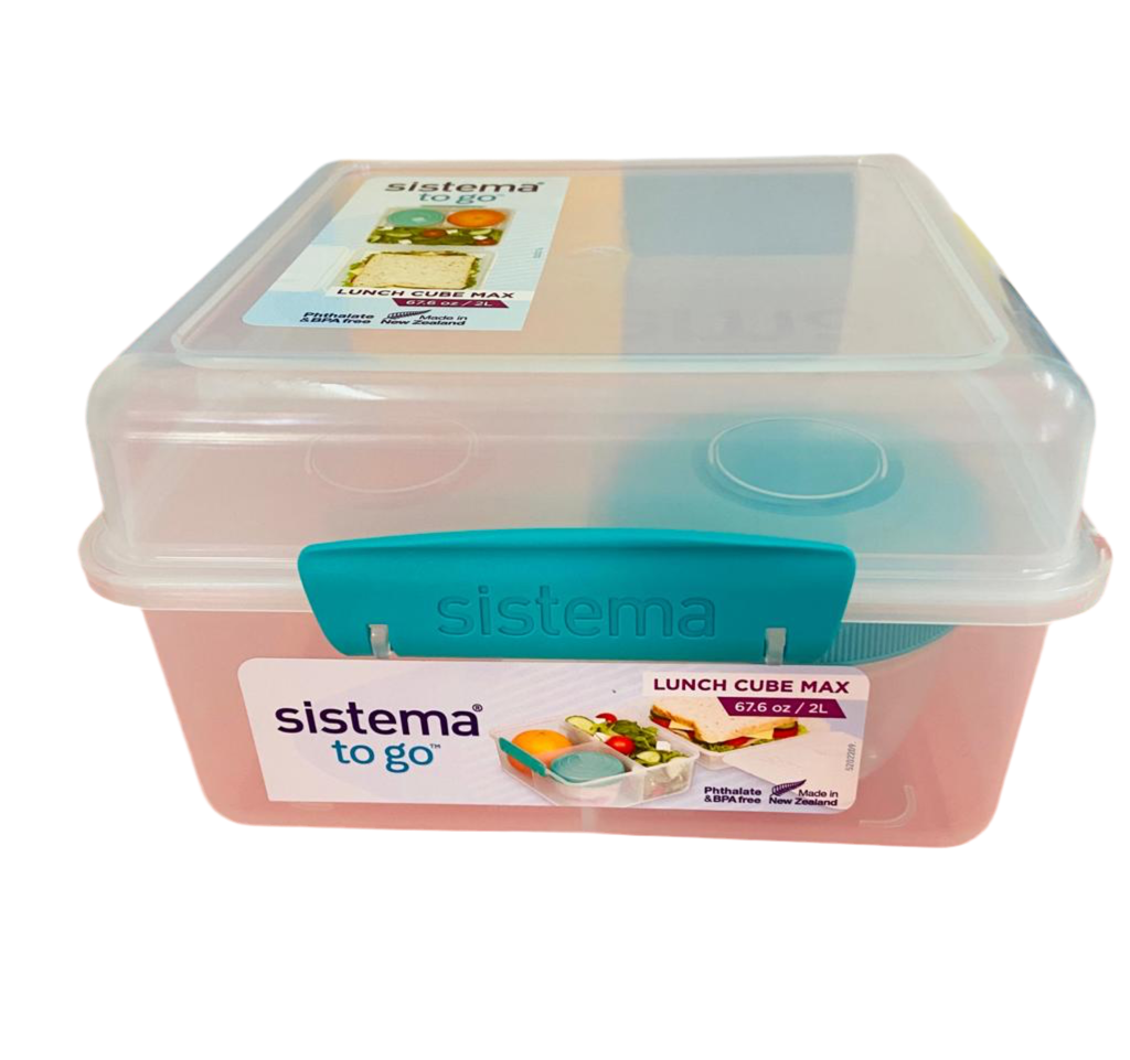 Contenedor para comida y lonchera sistema to go 67.6 oz bento