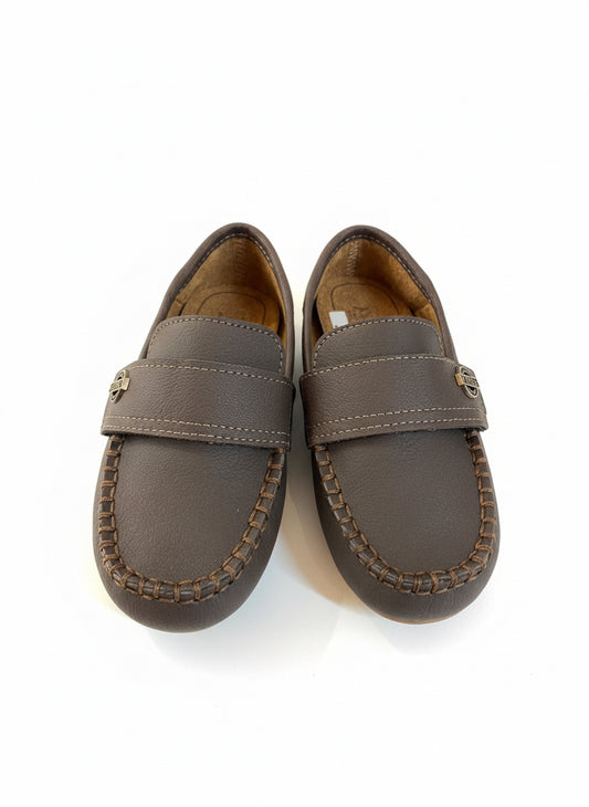 Zapatos café bebe niño formal 197135000-000912