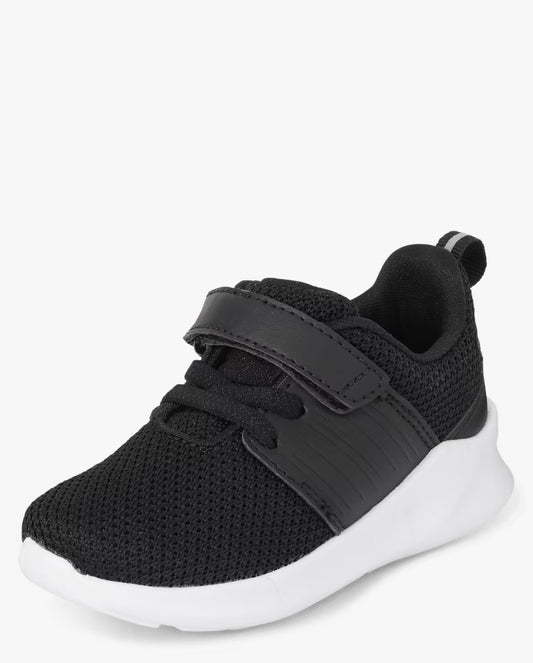 Tenis negros niño niña Childrens  Place unisex