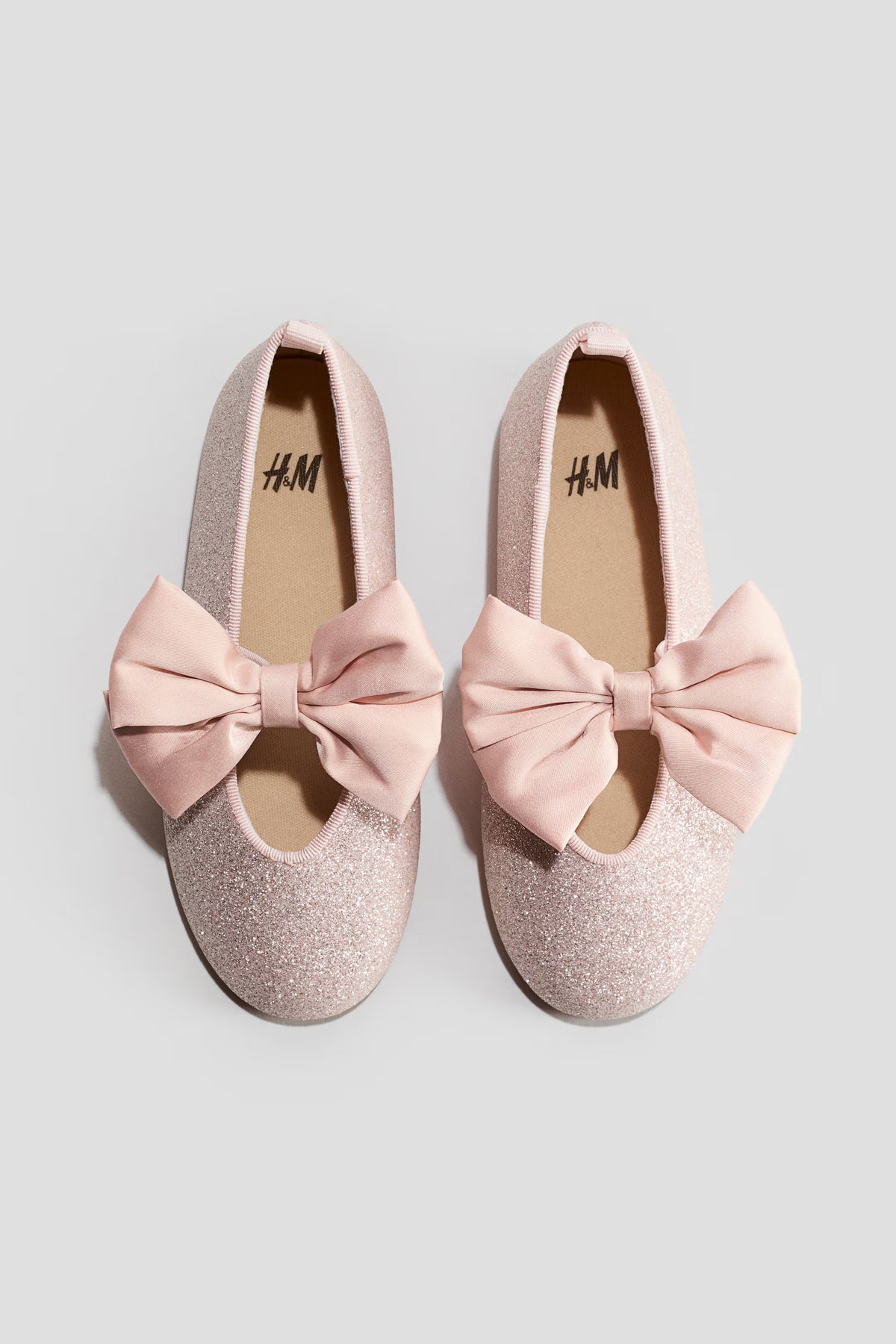 Zapatillas ballet rosadas bebe niña H&M 1312508007