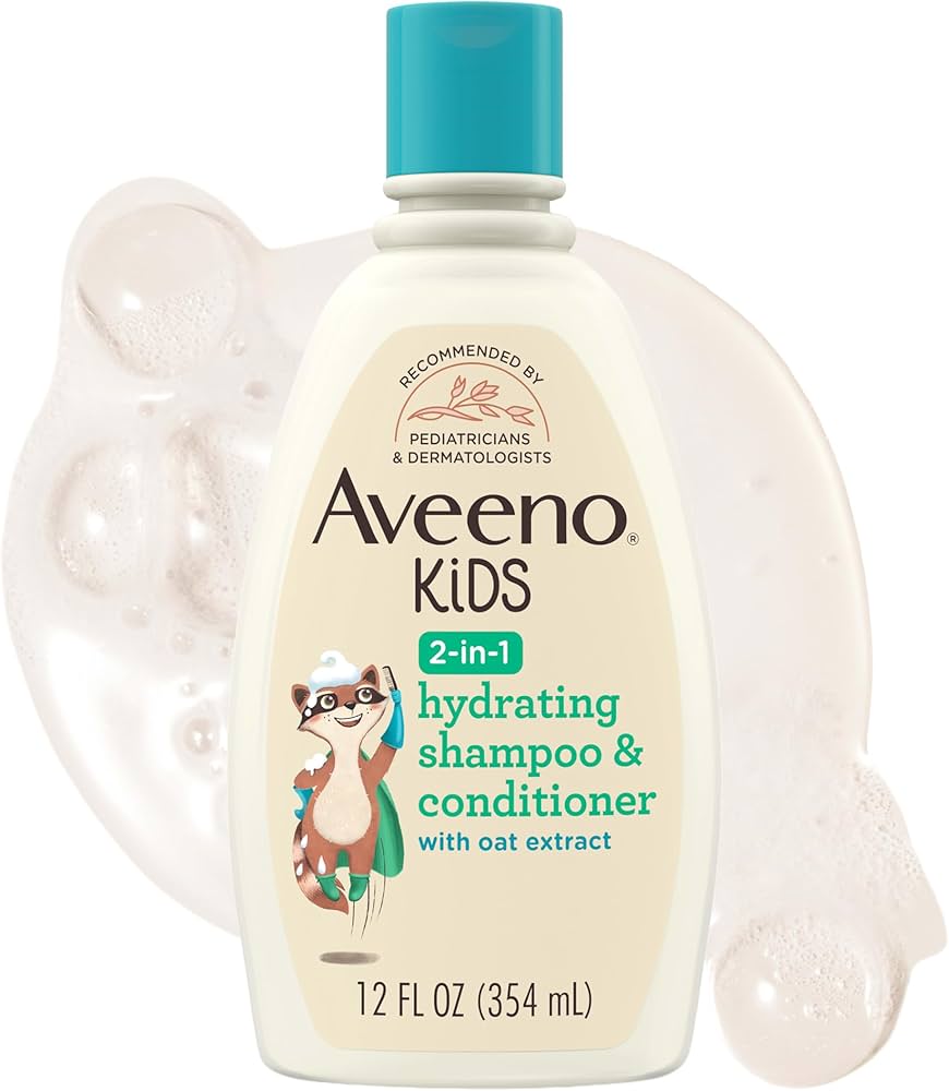 Aveeno shampoo y jabon bebe niña niño 12oz 354ml