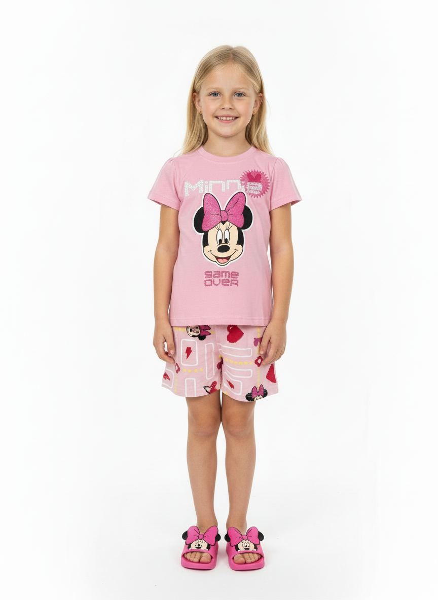 Pijama rosada niña Minnie Disney MM-2572 promo 2x1000