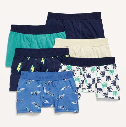 Ropa interior 7 bóxer niño old navy