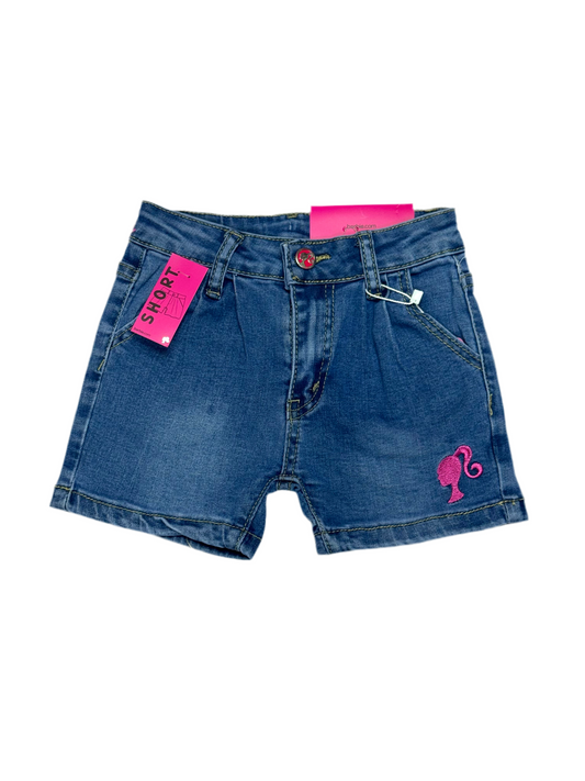 Short azul Barbie niña Disney BA-89924