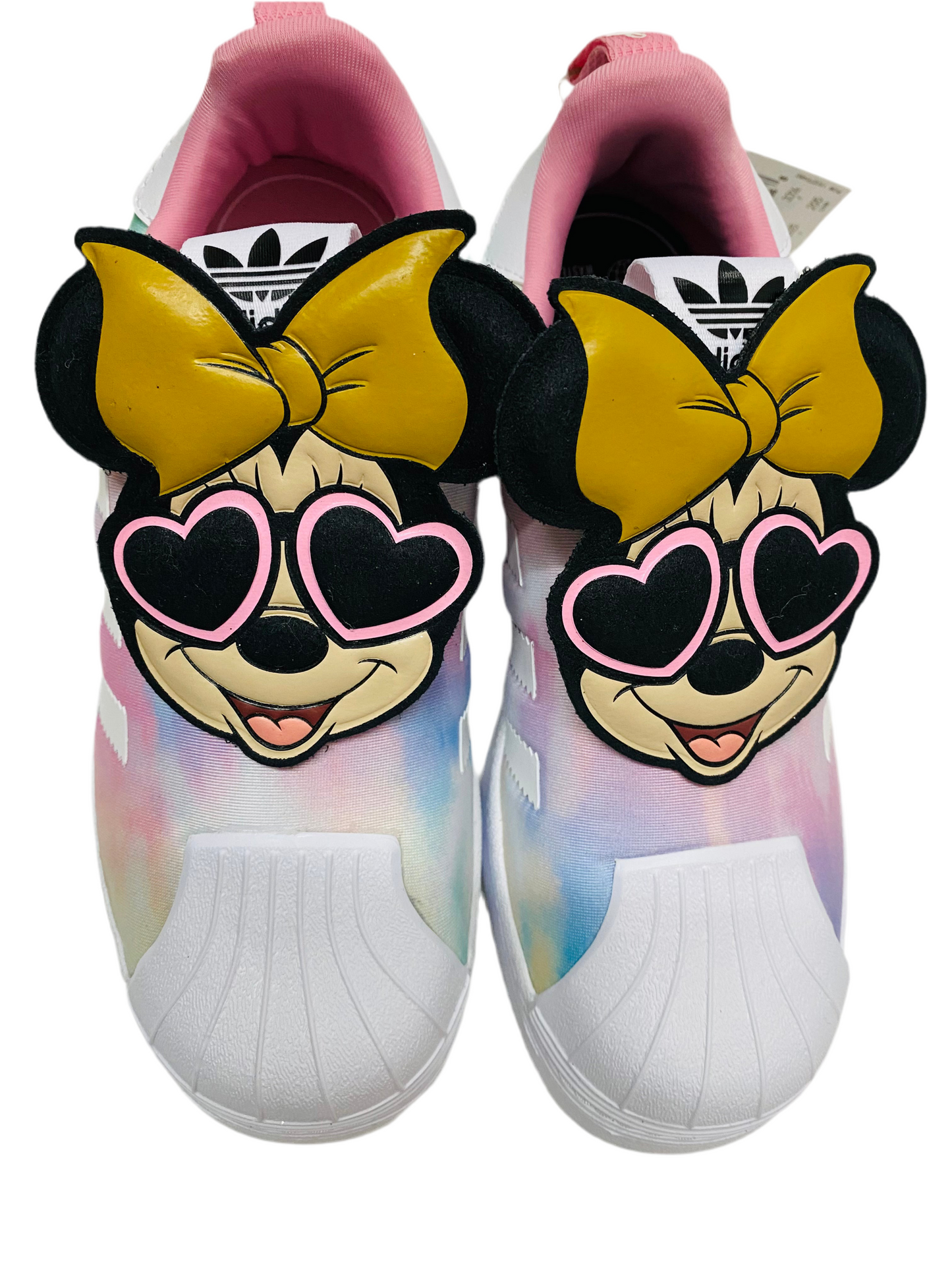 Tenis blancos Adidas minnie niña