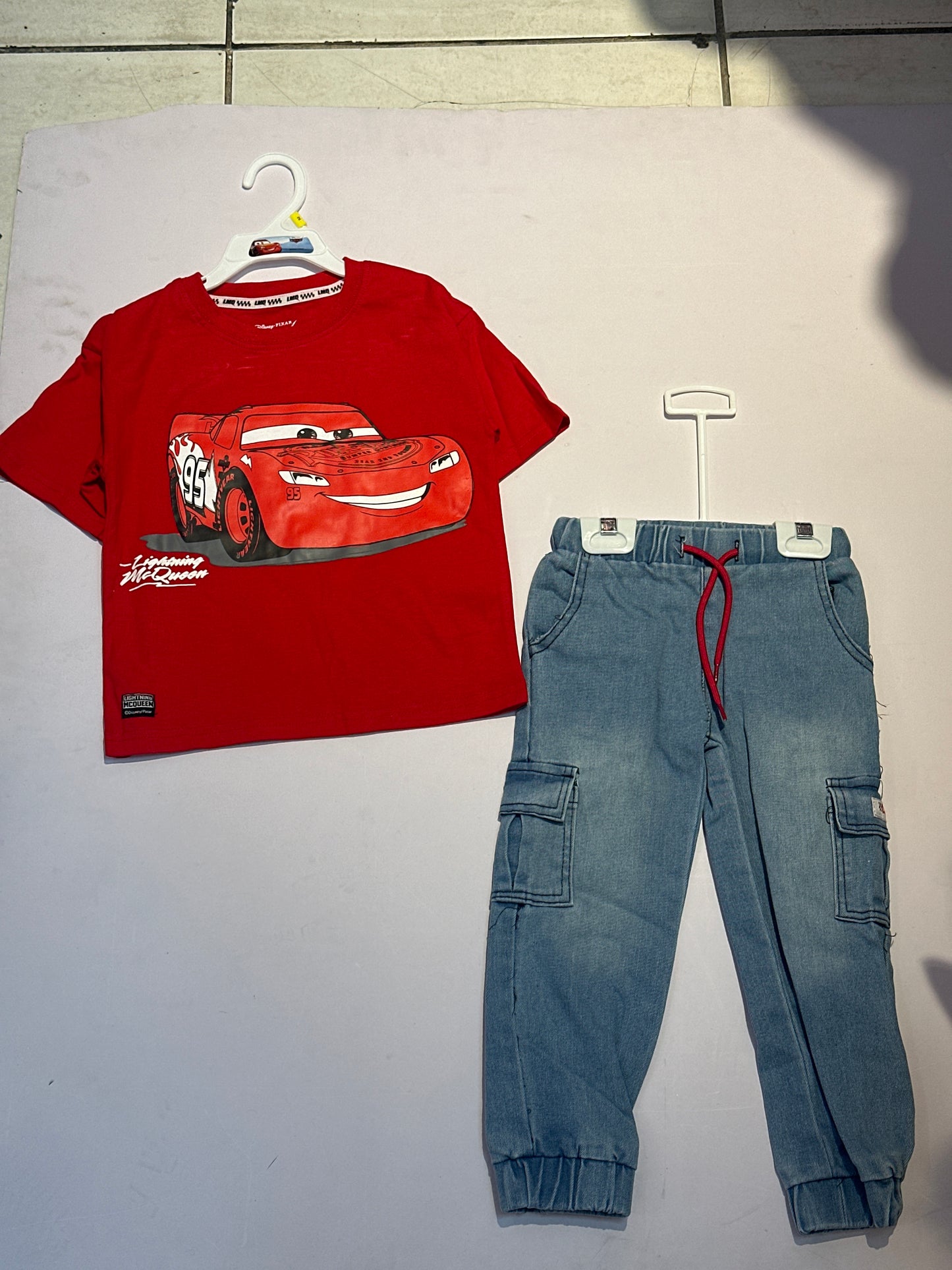 Set conjunto 2 piezas niño Cars rojo A9-C3-307N