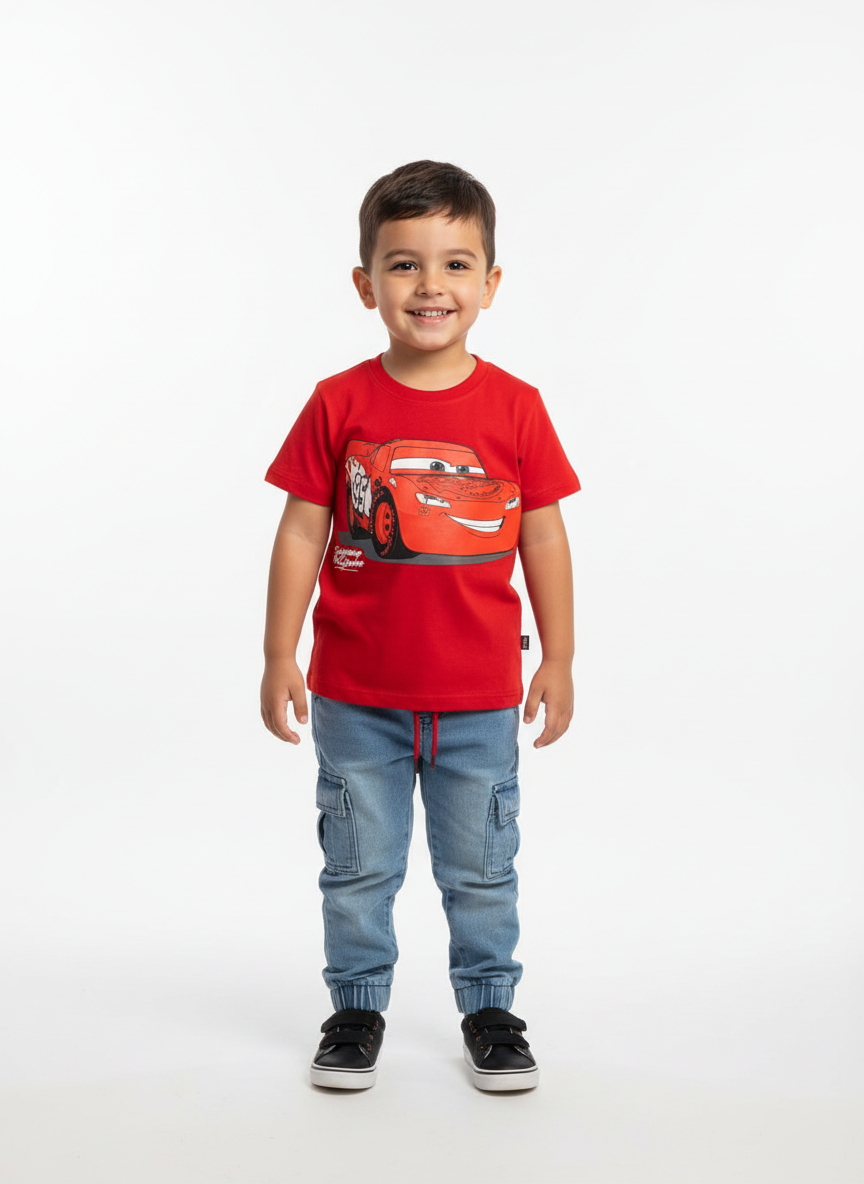 Set conjunto 2 piezas niño Cars rojo A9-C3-307N