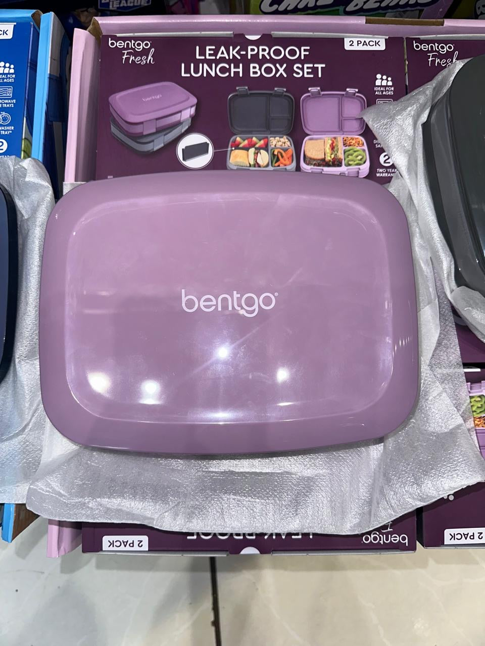 Set 2 piezas Loncheras bentgo contenedor antiderrame PROMO