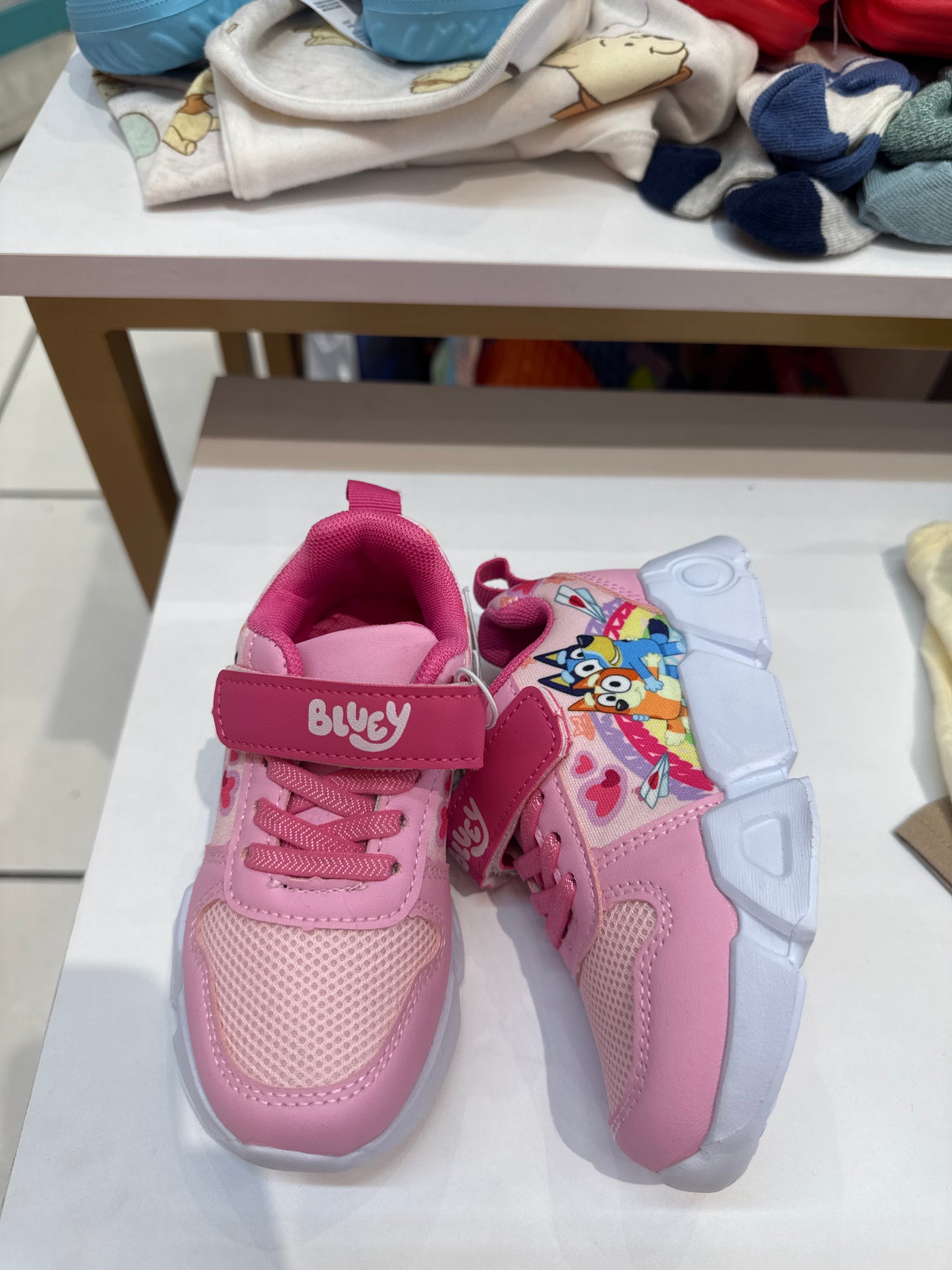 Tenis bebe niña rosado Bluey D8-BLU-F02D 590490 promo 2x1000