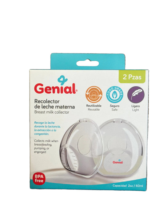 Recolector de leche materna Genial 2 piezas NB bebe niña niño