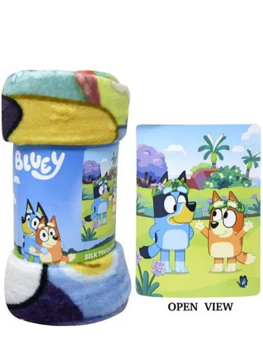 Cobija sabana de viaje  bluey unisex