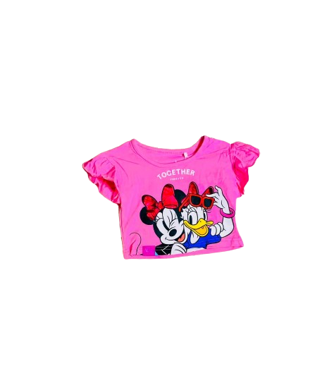 Camisa rosada Minnie bebe niña