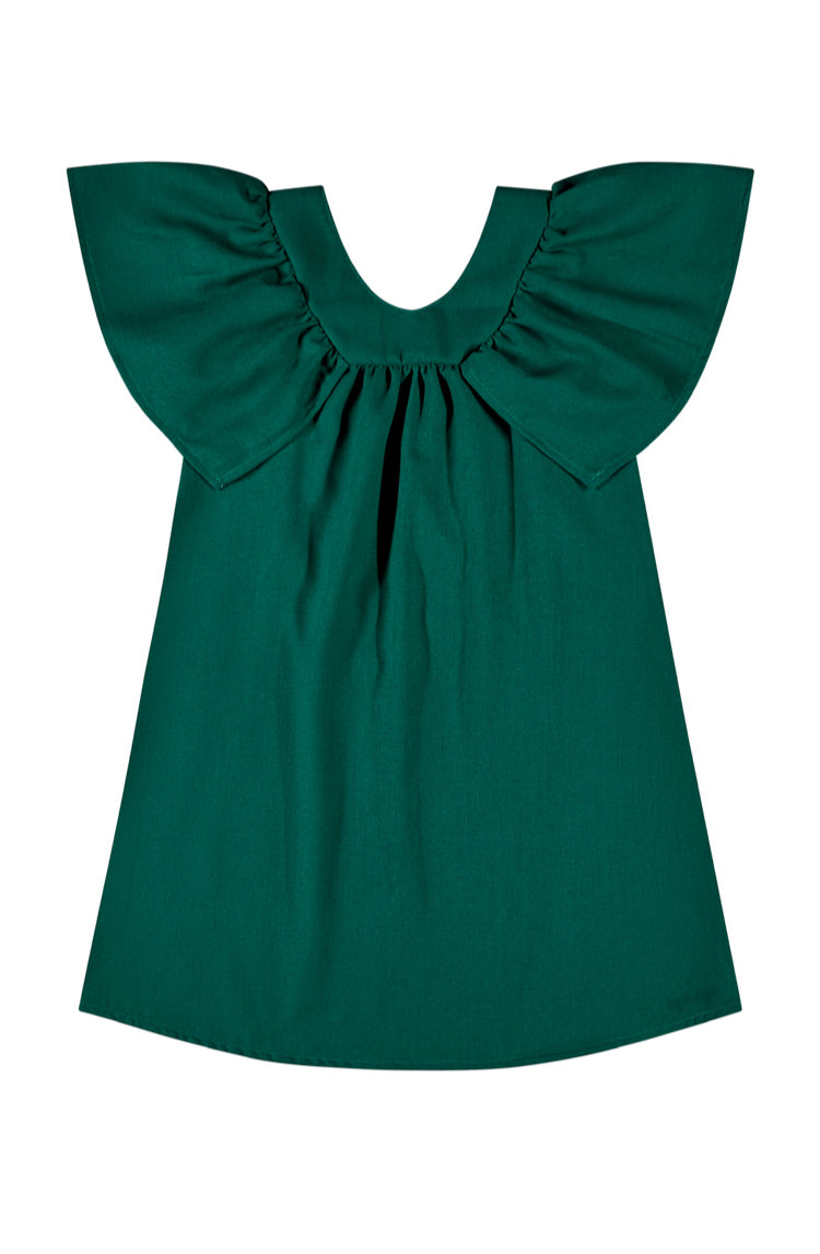 Vestido verde quimbykids niña 34191-195421