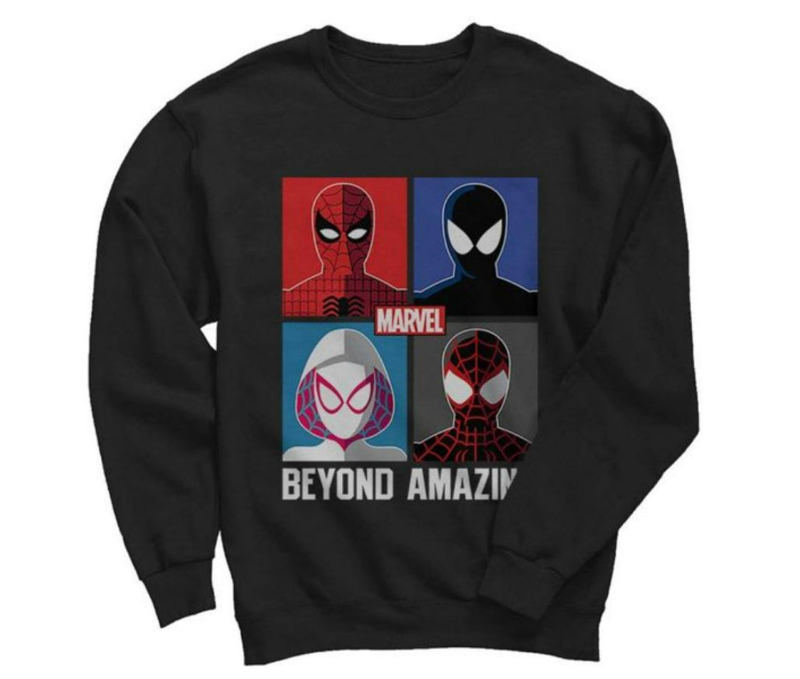 Set 2 piezas buso y sudadera niño spiderman marvel 68060144