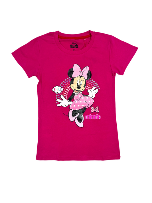 Camisa rosado fucsia niña Minnie Disney MM-2588