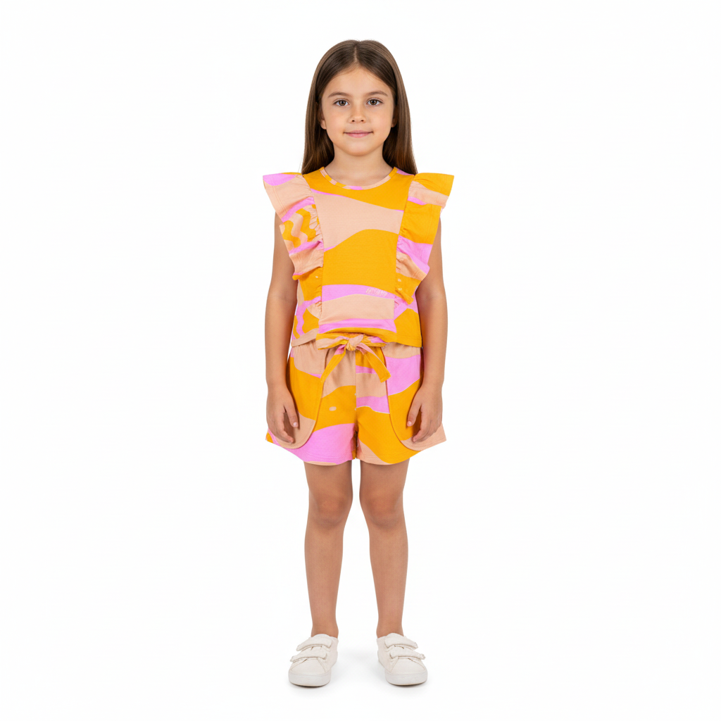 Set 2 piezas quimbykids short camisa 34180-LIS628