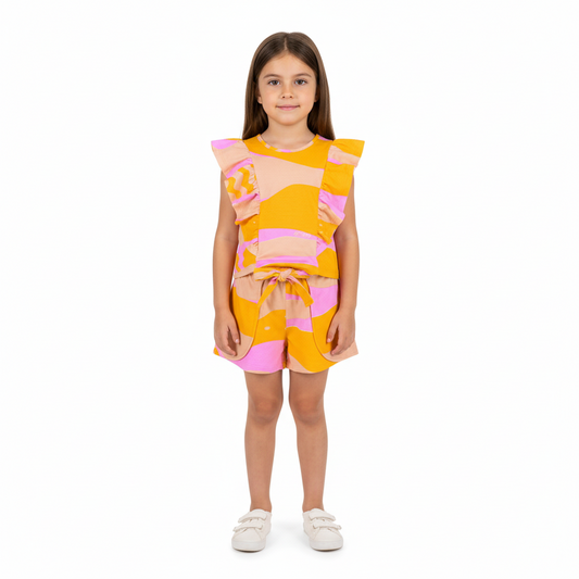 Set 2 piezas quimbykids short camisa 34180-LIS628
