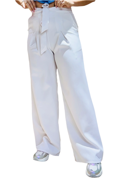 Pantalon Dama Blanco Tela Formal INT3:1736 690590490