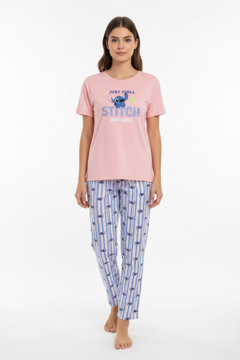 Pijama niña dama stitch Chill St Jacks 4080113701