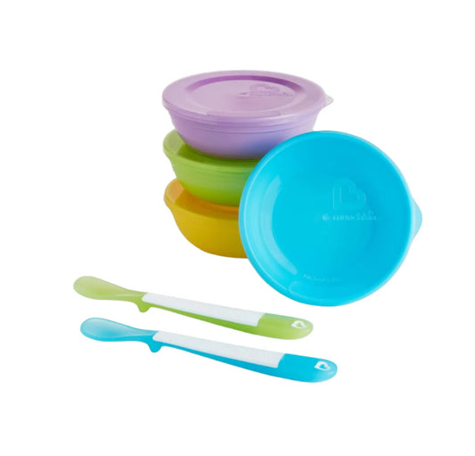 Set 4 tazones platos Munchkin bebe