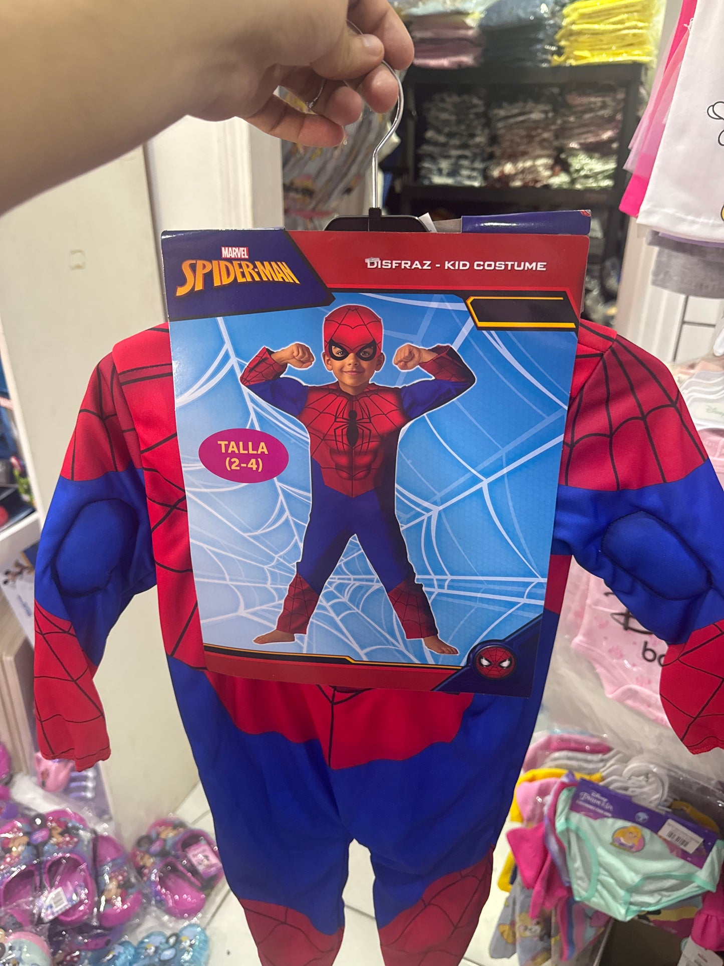 Disfraz niño Spiderman MT-SP-RP50 790590 juguete Promo 2x1000
