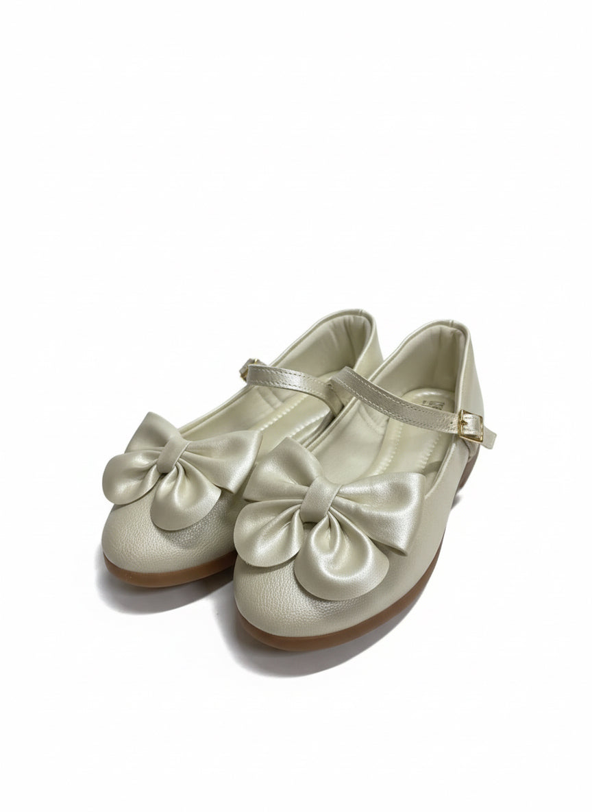 Zapatillas chongo niña beige 151237000-012736