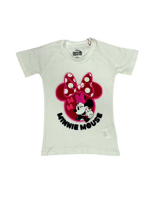 Camisa blanca niña Minnie Disney MM-2630