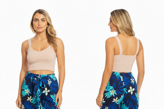 Camisa Blusa Dama nude Chic mi CTD1179-5 390345