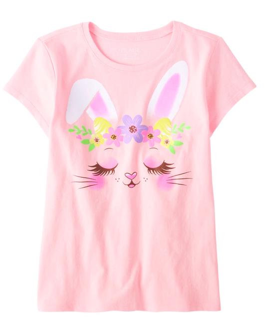 Camisa rosada conejo Children's Place niña promo 4x1000