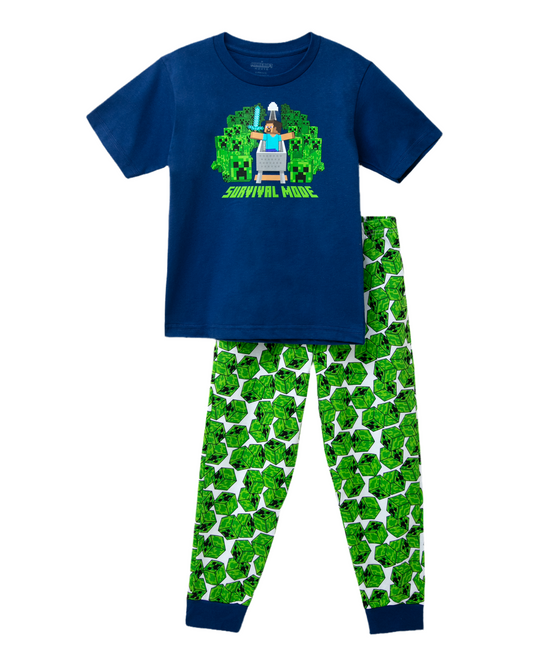 Pijama minecraft mina creeper St.Jack's niño 3080177304