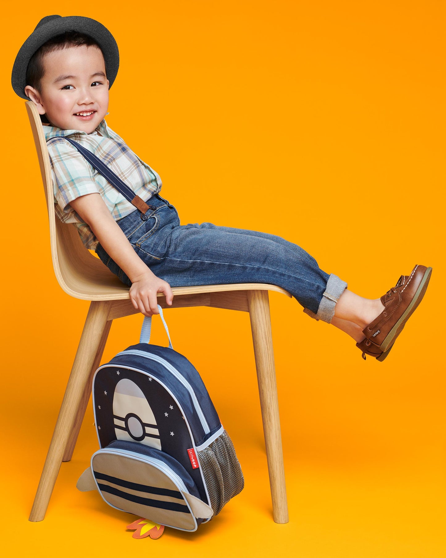 Mochila Skip hop cohete espacio mediana by Carter’s