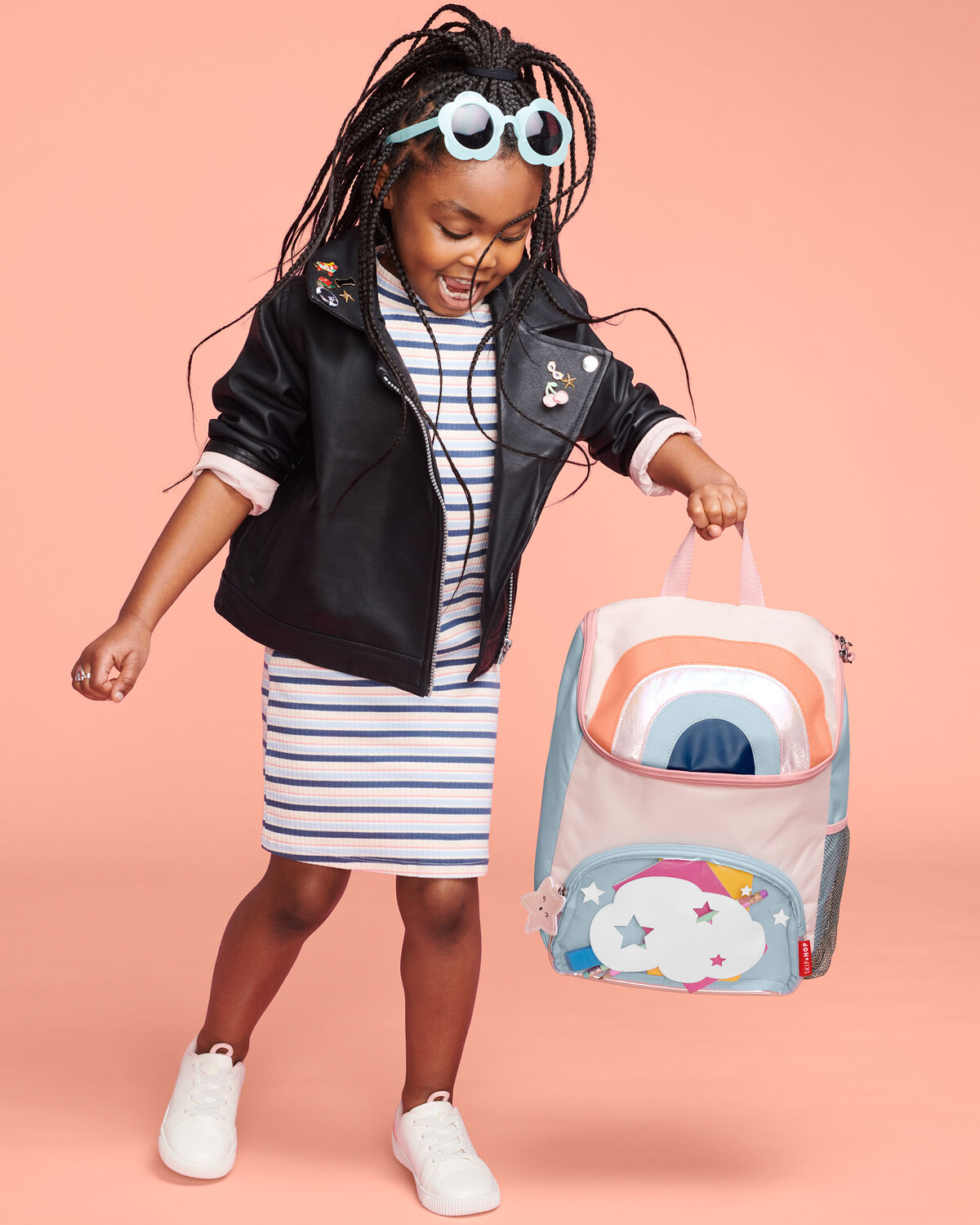 Mochila arcoiris Skip hop grande by Carter’s