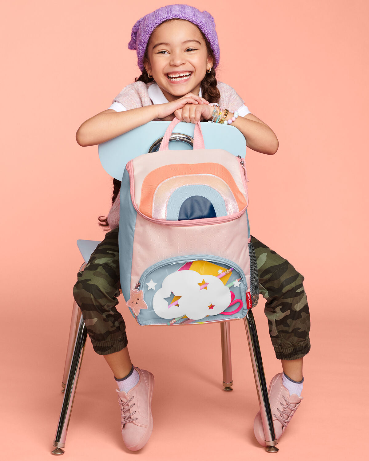 Mochila arcoiris Skip hop grande by Carter’s