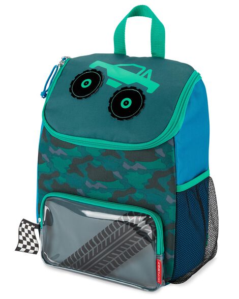 Mochila grande verde tractor carro niño Skip Hop 9Q335810