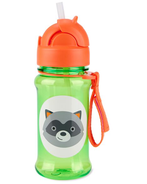 Termo con pajilla verde mapache Skip Hop niño 9R407310
