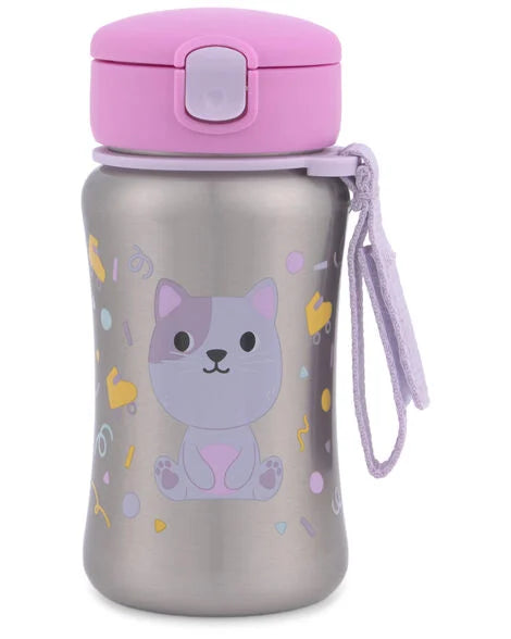 Termo bote gris rosado gato bebe niña Skip Hop 9U613310