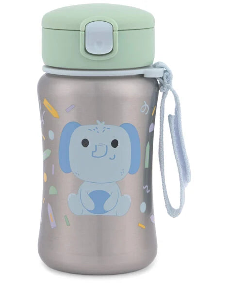 Termo bote gris verde elefante bebe niño Skip Hop 9V013710