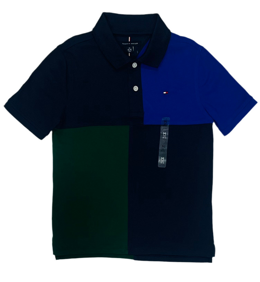 Camisa Tommy polo verde azul