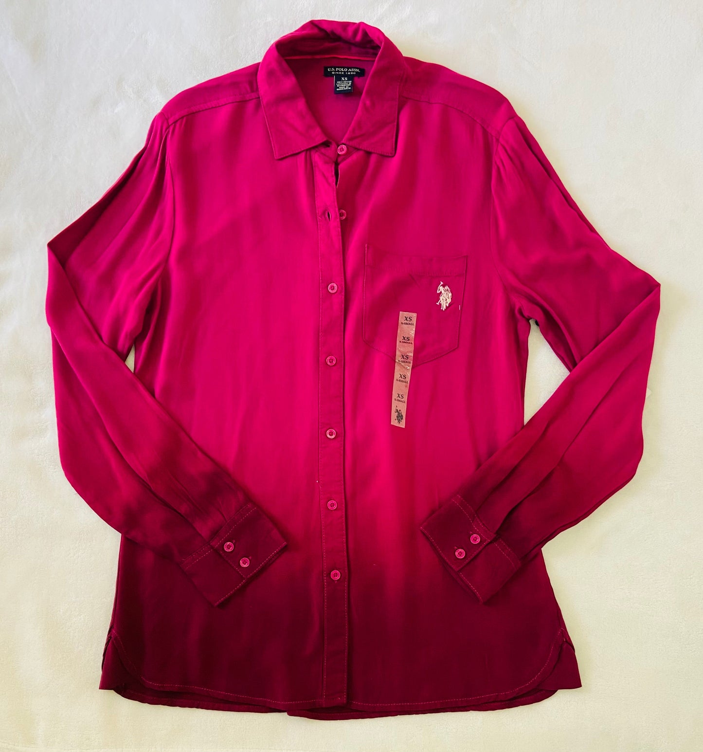 Camisa dama polo mujer rosado Fuscia 81423344 1390990