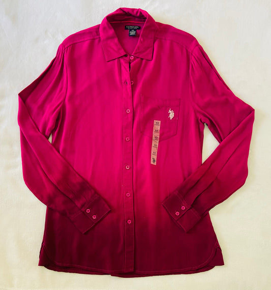 Camisa dama polo mujer rosado Fuscia 81423344 1390990