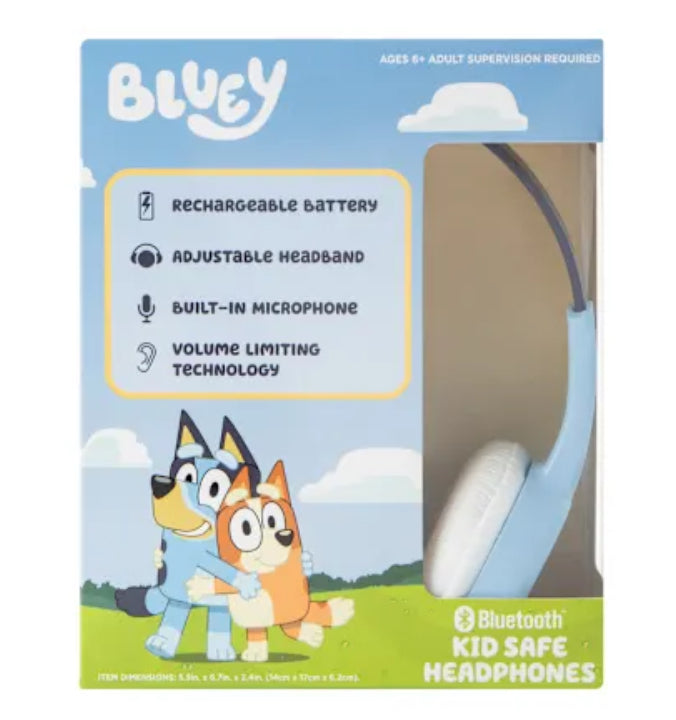 Auriculares audifonos bluey bebe niña niño