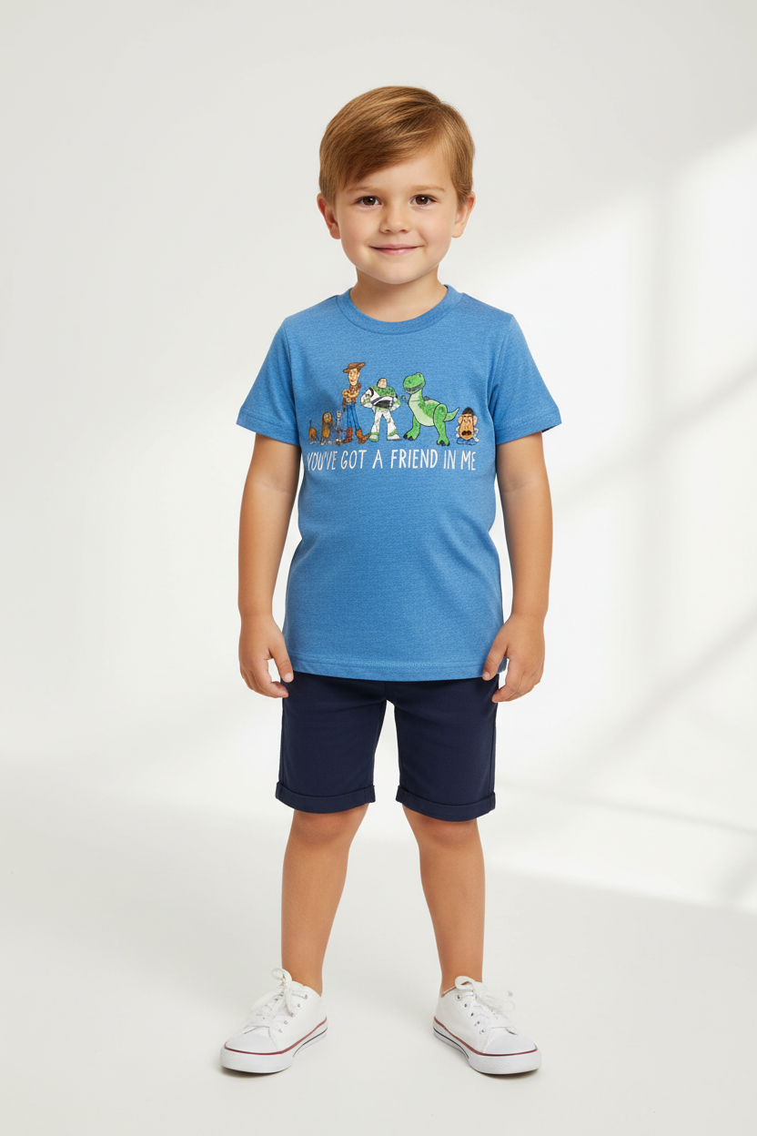 Camisa azul Toy story  niño