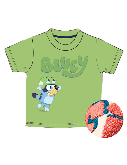 Camisa Bluey grass manga corta niño St Jacks 3030216803