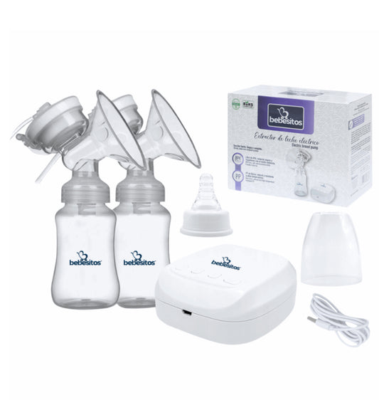 Extractor leche materna doble eléctrico