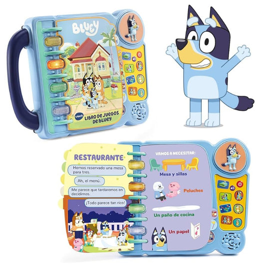 juguete libro de juegos Bluey