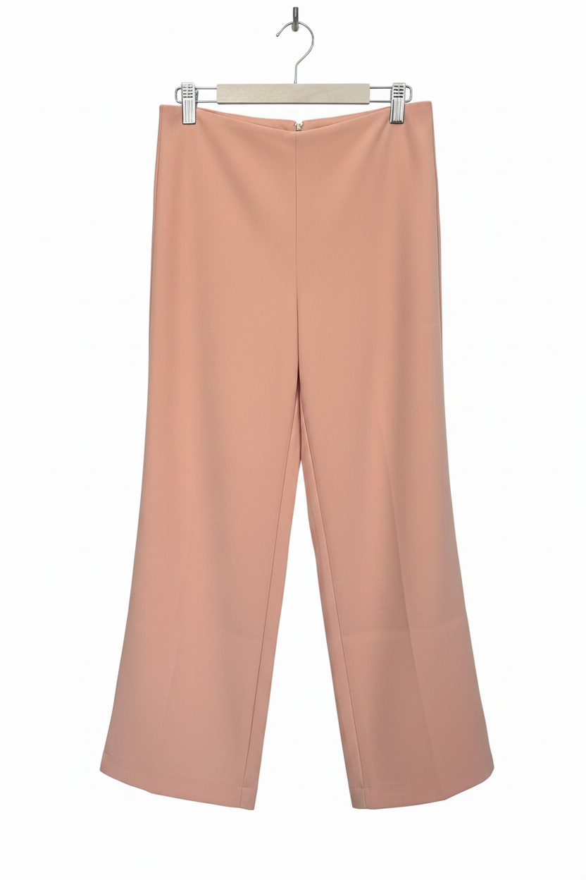 Pantalon formal dama Palazo flare pantaloneta salmón IN3-2326 590490