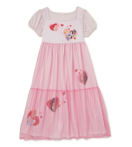 Vestido rosado princesa disney niña 36938992