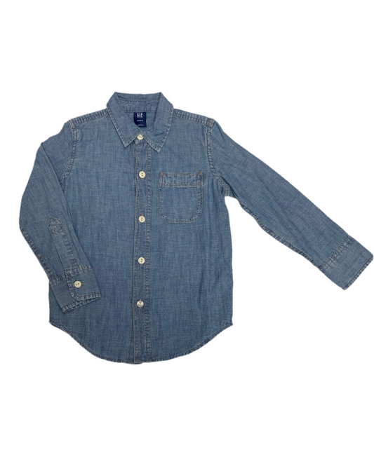 Camisa jeans Gap Formal niño