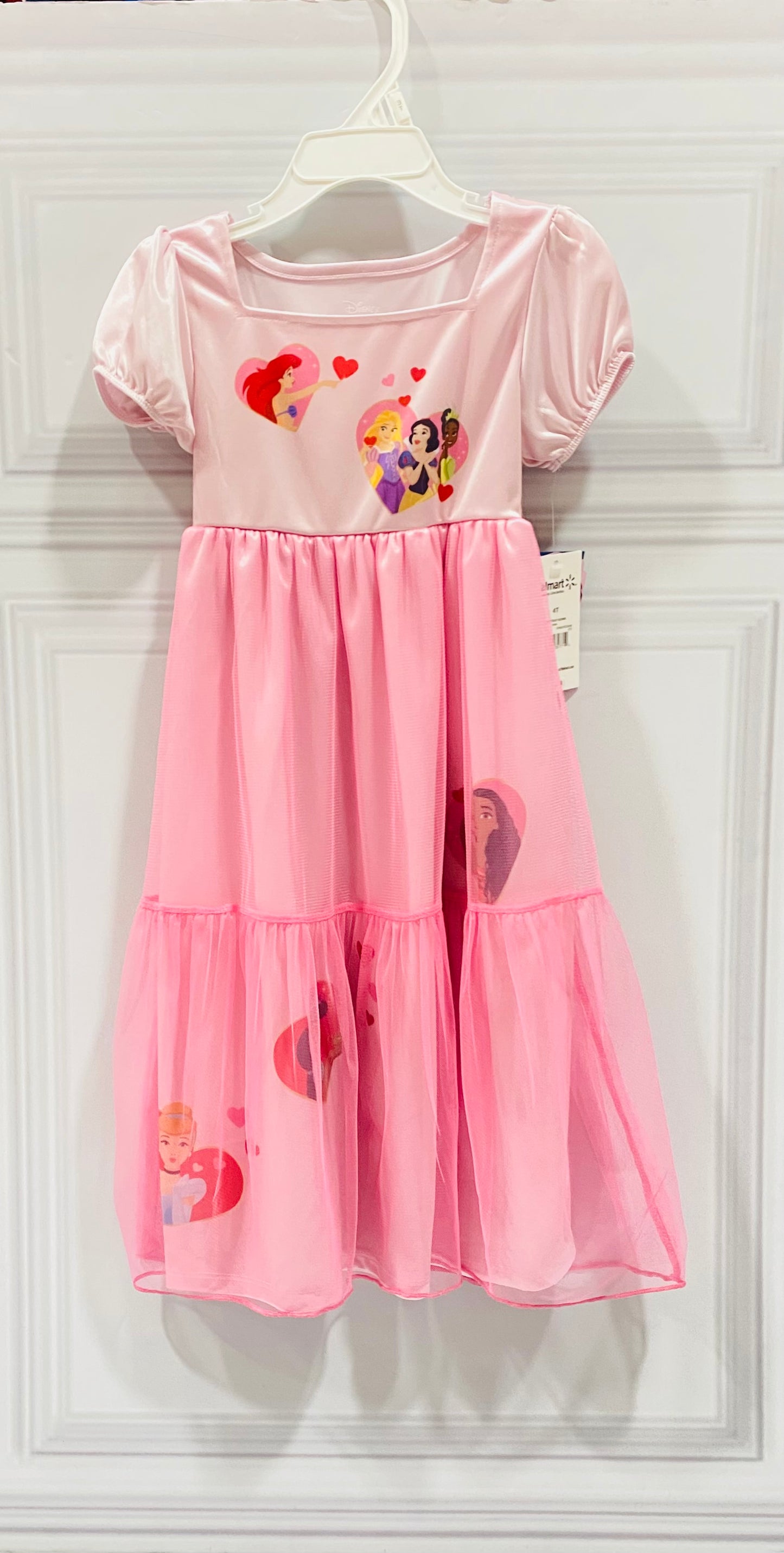 Vestido rosado princesa disney niña 36938992