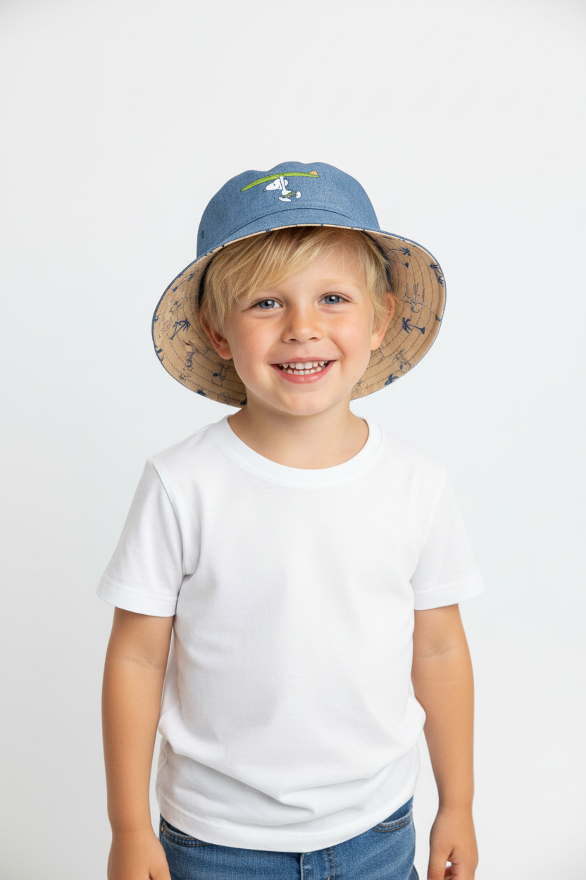 Sombrero de pescador Snoopy surf St Jacks Niña estilo ACC0050901 promo